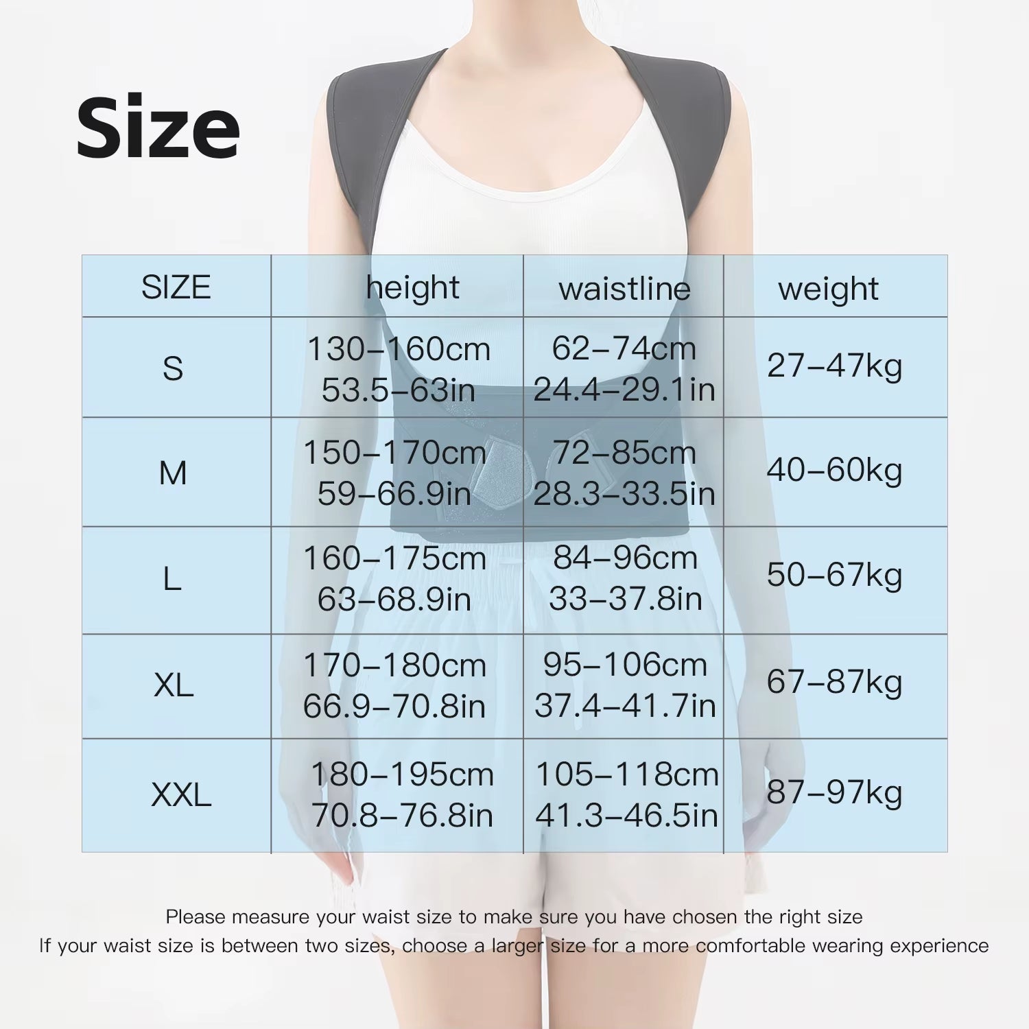 Back Brace Posture Corrector for Women and Men, Shoulder Straightener Adjustable Full Back Support Upper and Lower Pain Relief