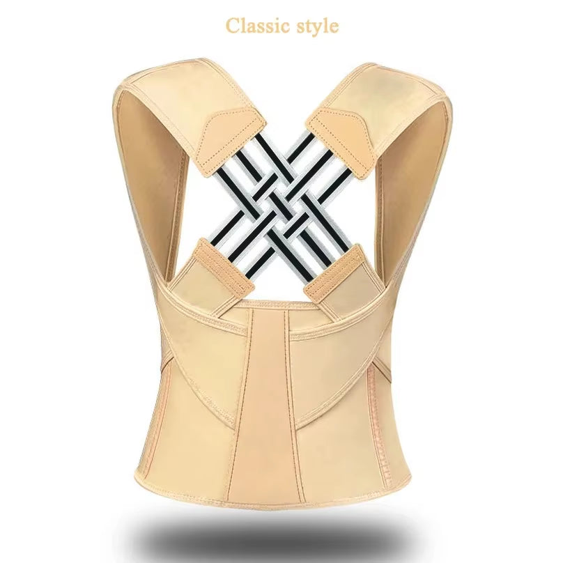 Dropshipping Back Posture Corrector Brace for Women Breathable Back Posture Correction Back Support Belt Shoulder Students Kid